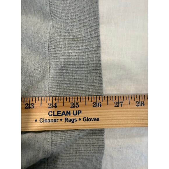 Edinburgh Scotland Graphic Print Kangaroo Pocket Drawstring Hoodie Gray Men's XL - Picture 9 of 10